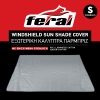 Ηλιοπροστασία Καλύπτρα Παρμπρίζ Small 208*80cm Με Ενισχυμένη Επένδυση 320GSM Feral 1 Τεμάχιο