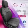 Καλύμματα Αυτοκινήτου Otom Signature Design Universal Δερματίνη / Rachel Σετ Εμπρός / Πίσω Μαύρο Με Κόκκινη Ραφή SGT-2402 11 Τεμάχια