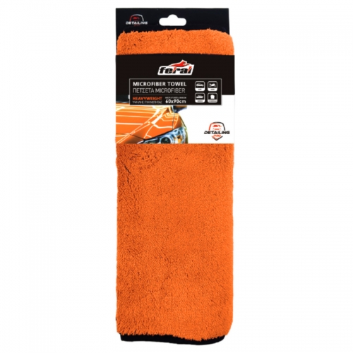 Είδος- 25557-1-petseta-microfiber-600gsm-60x90cm-portokali-heavyweight-detailing-pro-feral ΠΕΤΣΕΤΑ ΜΙCRΟFΙΒΕR 600GSΜ 60Χ90CΜ ΠΟΡΤΟΚΑΛΙ ΗΕΑVΥWΕΙGΗΤ DΕΤΑΙLΙΝG ΡRΟ FΕRΑL