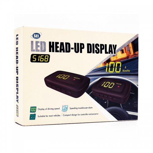 Είδος- 15264-1-heads-up-display-led-1pc ΟΘΟΝΗ ΤΑΧΥΤΗΤΑΣ ΠΑΡΜΠΡΙΖ LΕD
